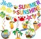 Hello Summer Banner Hello Summer Party Decorations End of School Year Party Decorations Last Day of School Banner Schools Out for Summer Decorations Last Day of School Decorations